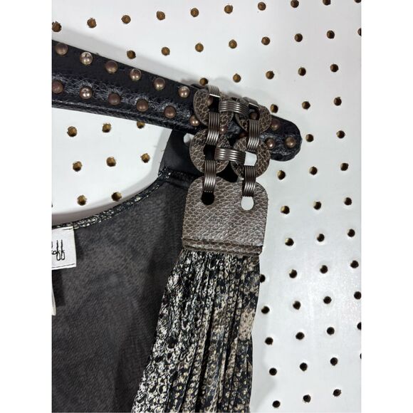 Joseph Ribkoff snakeskin dress size 6 - Picture 8 of 9